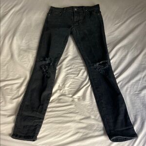 Ksubi Classic Black skinny Jeans sz 25